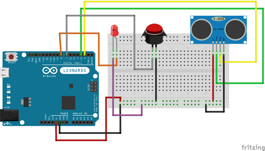 Cr Er Un Compteur De Passage Avec Un Capteur Ultrason Hc Sr Arduino