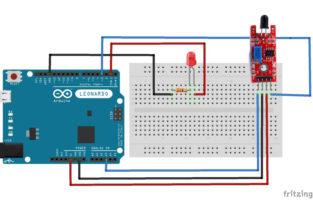 Module Capteur De Flamme Infrarouge - Détecteur D'Incendie Pour Arduino, Raspberry Pi - Neuf