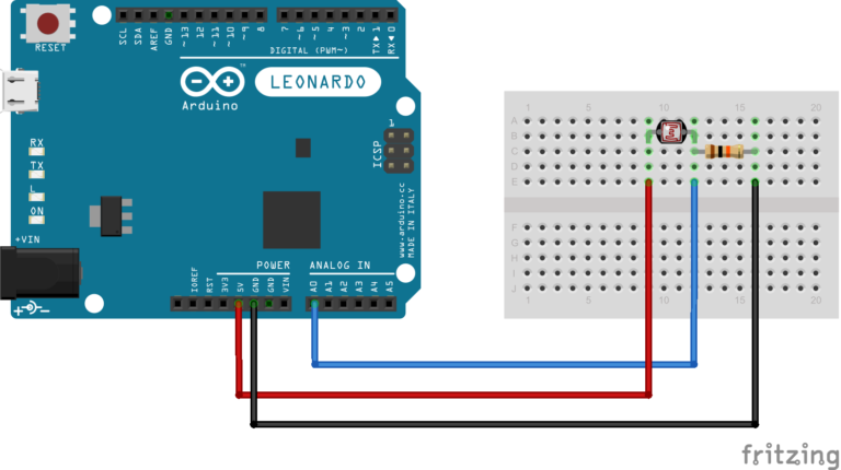 Capteur de luminosité – Arduino - Mataucarre