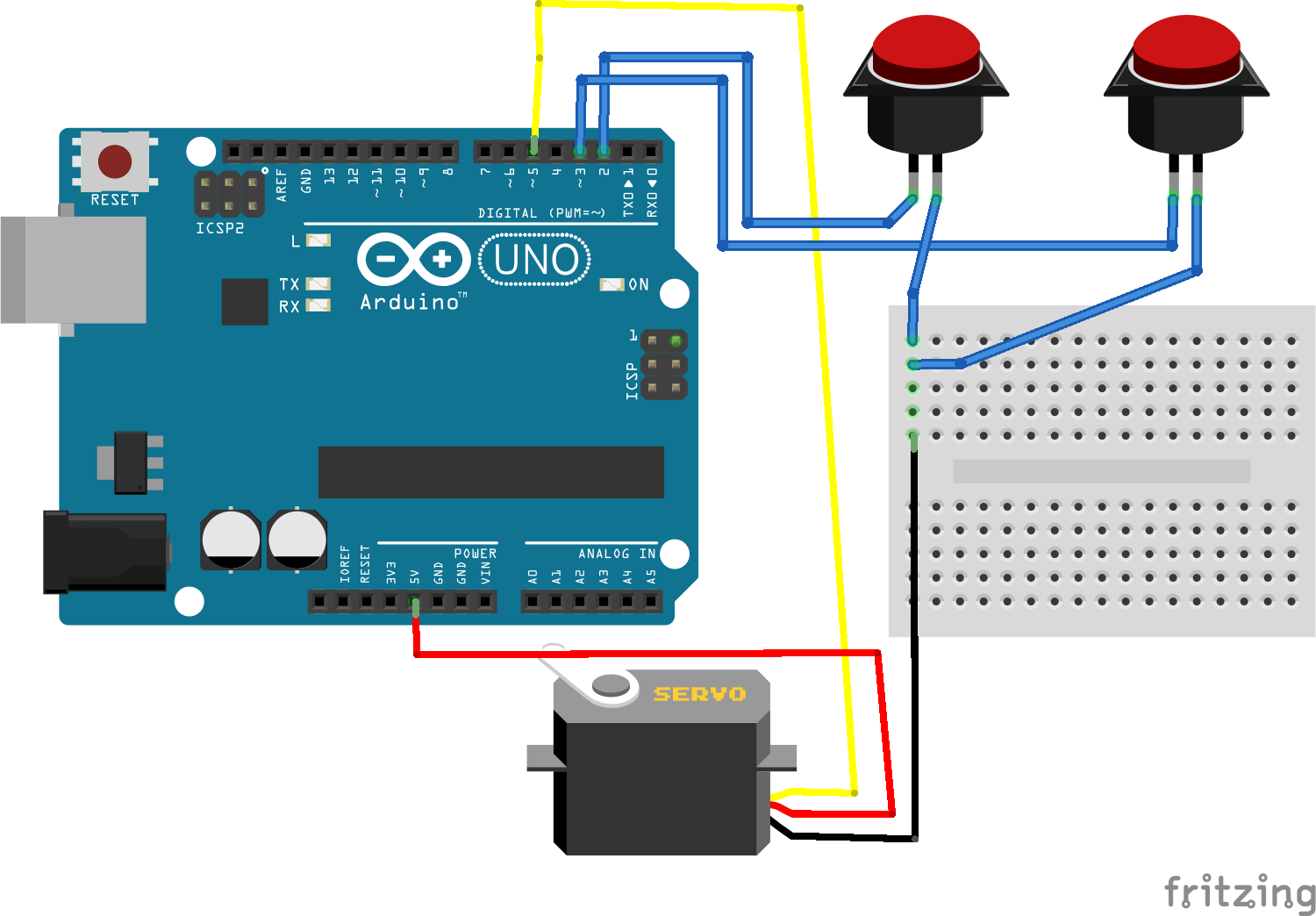TUTO] Arduino bouton poussoir, comment utiliser + code, câblage